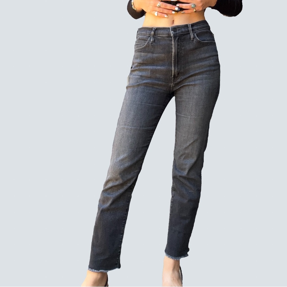 Black Mother straight-legged jeans